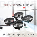 H36 JJRC Mini Drone 3D Flip Headless Mode Air Pressure Height Maintain RC Quadcopter FPV Competition Drones for Kids