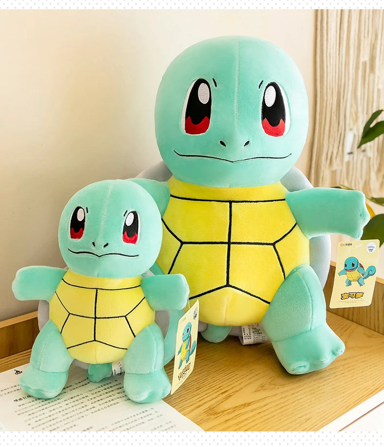 Squirtle Plush Doll Big Size Pokemon Plush Toys Kawaii Stuffed Toys Cute Turtle Pillow Christmas Gift Toys for Children