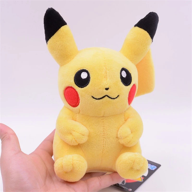 20CM TAKARA TOMY Pokemon Raichu Pikachu Plush Toys Cartoon Anime Figure Pichu Stuffed Plush Pet Model Pendant Toys Kids Gift