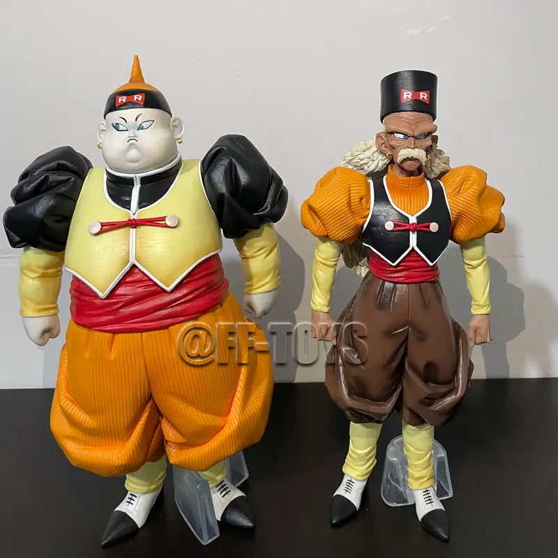 25CM Dragon Ball Z Figures – Android 19 and Dr. Gero (Android 20) PVC Action Model Toy for Collection