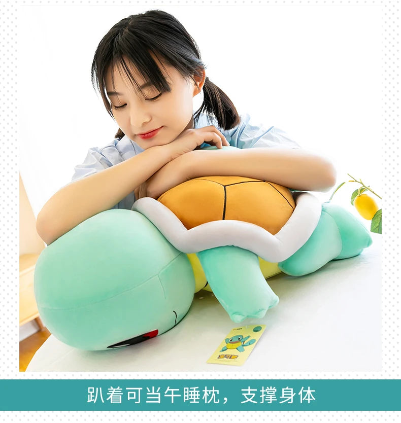 Squirtle Plush Doll Big Size Pokemon Plush Toys Kawaii Stuffed Toys Cute Turtle Pillow Christmas Gift Toys for Children