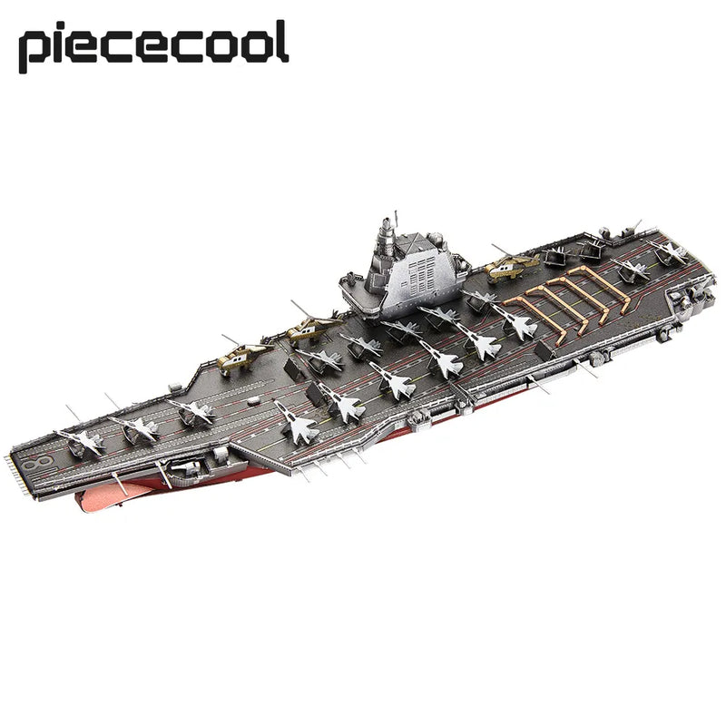 DIY 3D Metal Puzzles Battleship Model Jigsaw Toys For Adult And Kids For Birthday Gifts