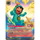 Rare Lorcana Enchanted Proxy Card – Reign of Jafar Chapter 8 TCG Featuring Stitch, Jasmine & Lady