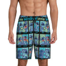 Custom Stitch Sleep Shorts – Soft Men’s Nightwear for Relaxing