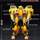 Transformation Toys Battle Damage Hornet Yellow Bee BMB H6001-3 AOYI SS49 Alloy Figure Action Model Deformation Robot Beetle Car