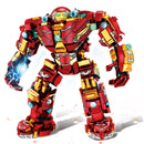 Action Figures Of Avengers Superheroes Iron Man Hulkbuster Steel Mecha Building Blocks Gift Toys For Kid