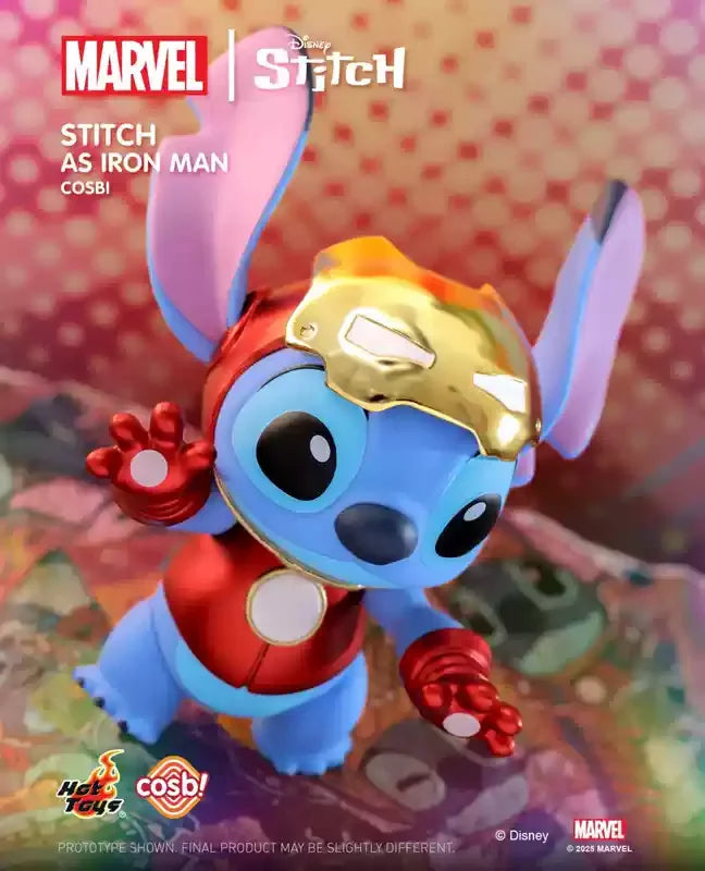 Authentic Hottoys Stitch Cosbi Series – Mystery Blind Box Action Figure Pendant