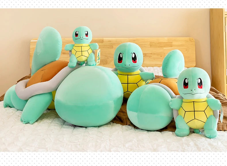 Squirtle Plush Doll Big Size Pokemon Plush Toys Kawaii Stuffed Toys Cute Turtle Pillow Christmas Gift Toys for Children