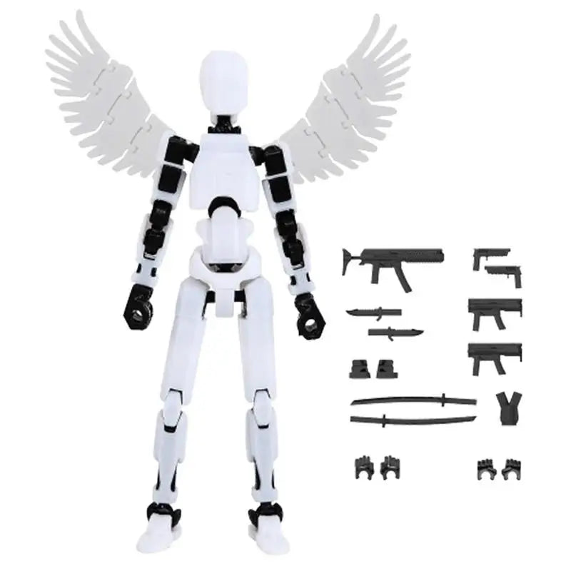 Action Figure Model Mini Action Figure Full Joint Robot Toy Movable To