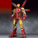 Action Figures Of Avengers Superheroes Iron Man Hulkbuster Steel Mecha Building Blocks Gift Toys For Kid