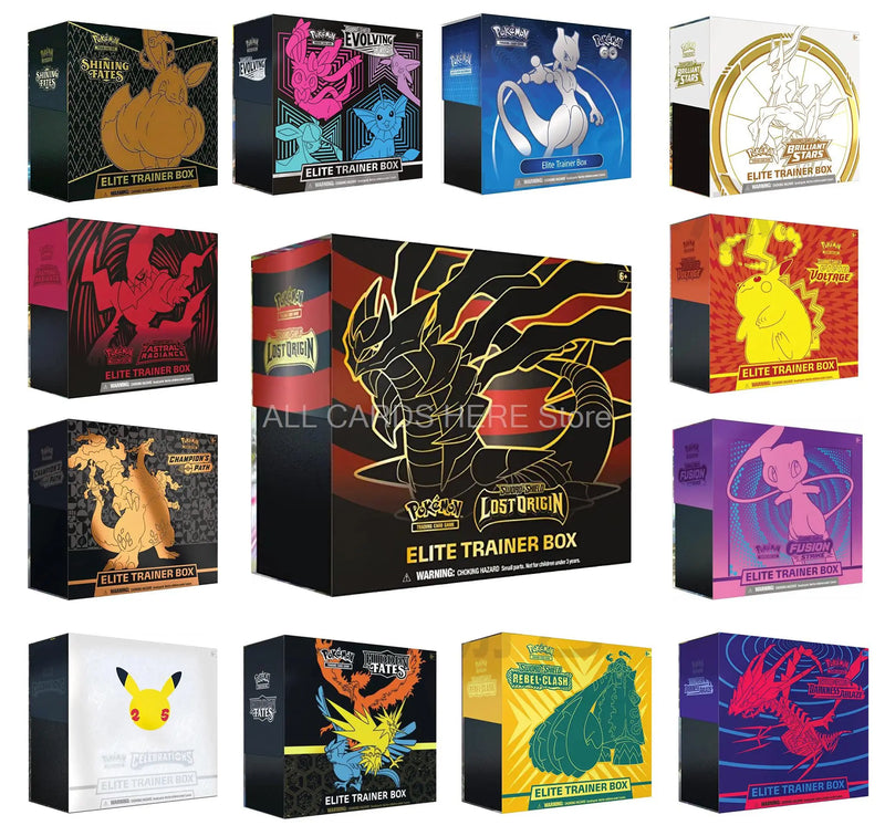 Pokemon Mewtwo Elite Trainer Box Game Collection Cards