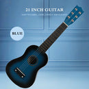 21 inch Ukulele Guitar Kids Beginners Musical Instrument Mini 6 Strings Toy Gift Lightweight Portable Music Element