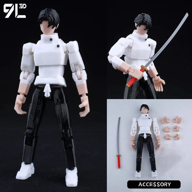 Jujutsu Kaisen 9L3D T13 Itadori Figure LUCKY13 Training Ver. JJK Titan13 Multi-Jointed Movable Dummy13 Stress Relief Toy Gift