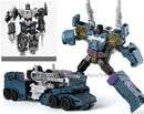 Haizhixing 5 in 1 Bruticus Devastator Superion Defensor Transformation Robot Car Action Figures Aircraft Model Kids Boy Toy