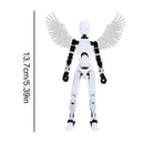 Action Figure Model Mini Action Figure Full Joint Robot Toy Movable Toy Models DIY Assembly Toy For Dining Table Coffee Desk