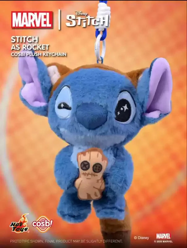 Authentic Hottoys Stitch Cosbi Series – Mystery Blind Box Action Figure Pendant
