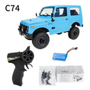 1/10 Rc Jimny Wpl C74 2.4g Full-scale Warrior Ja11 4wd Climbing Track Remote Control Car Model Children's Remote Control Toy
