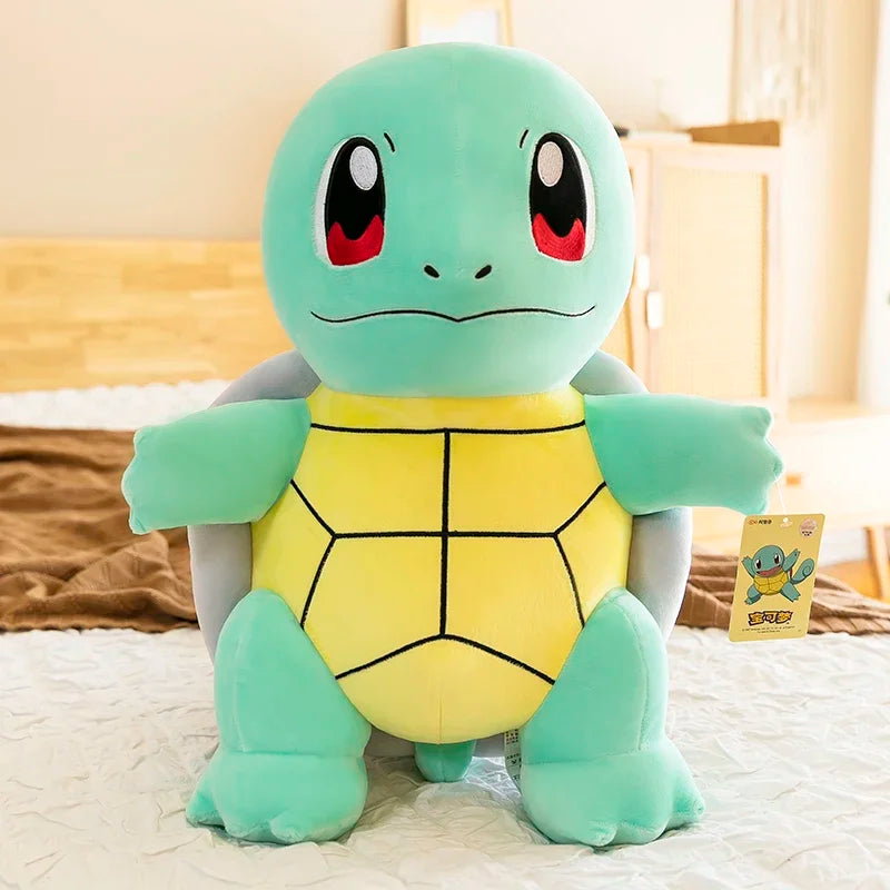 Big Size Pokemon Plush Toys Kawaii Stuffed Toys Cute Turtle Pillow Christmas Gift