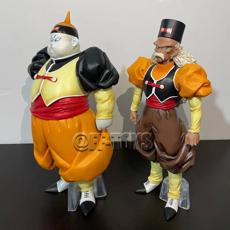 Dragon Ball Z Android 19 & 20 (Dr. Gero) Action Figures – 25CM PVC Model Toys for Kids & Collectors