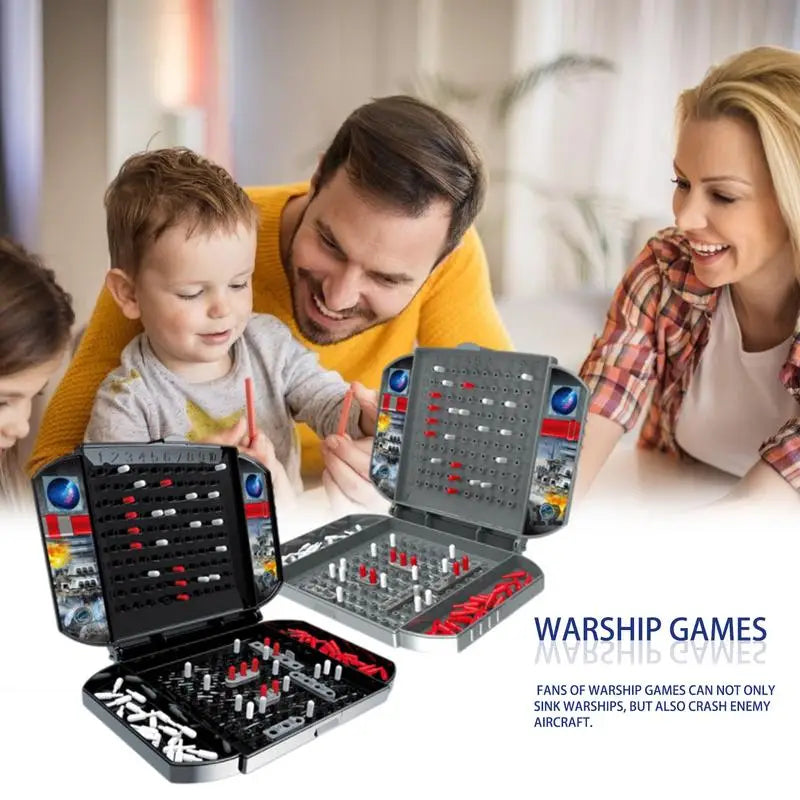Naval Battle Game Warship Gaming Traditional Strategy Board Game Battleships Funny Parent-child Interactive Educational toys