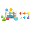 Colorful Shape Blocks Sorting Game For Baby Educational Toys For Children Or Gift