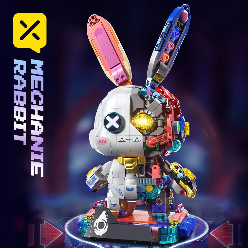 Get your Mechanical Rabbit Building Blocks Puzzle Today!