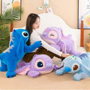 Stitch Doll Plush Toys 55cm Disney Lilo & Stitch Doll Soft Pillow Dark And Light Blue Purple As Toy Gifts