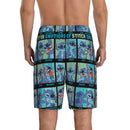 Custom Stitch Sleep Shorts – Soft Men’s Nightwear for Relaxing