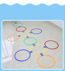 Hopscotch Ring For Kids Outdoor Toys For Jumping Outside Garden Backyard Indoor