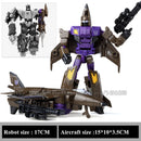 Haizhixing 5 in 1 Bruticus Devastator Superion Defensor Transformation Robot Car Action Figures Aircraft Model Kids Boy Toy