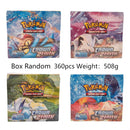 324pcs Pokemon Cards Anime Collectible Crown Zenith Silver Tempest Lost Origin Children Board Game Toy Battle Card Kid Gift