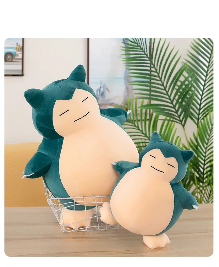 30-200cm TAKARA TOMY Pokemon Snorlax Animal Doll Holster  Plush Toys Kawaii Anime New Rare  Cute Soft Stuffed  Girls Kids Gift