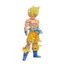 Action Figure Toy of Dragon Ball Z Super Saiyan Goku with LED Light Base Collectible and Gift Model