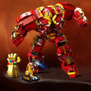 Action Figures Of Avengers Superheroes Iron Man Hulkbuster Steel Mecha Building Blocks Gift Toys For Kid