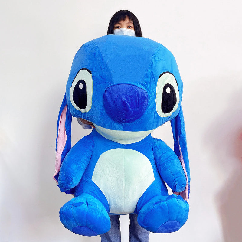 Stitch Stuffed Plush Doll 120cm From Disney Lilo & Stitch As Kawaii Pillow For Bed Sofa For Child Birthday Christmas Gift