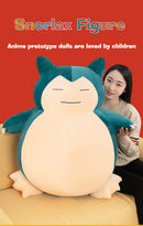 Pokemon Plush Toy Snorlax Cute Kawaii Anime Rare Stuffed Toy for Girls and Kids’ Gift