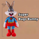 Looney Tunes Bugs Bunny Plush Toy Daffy Duck Tweety Bird Lola Bunny Anime Cartoon Movie Plushies Stuffed Taz Doll Toys Gift Kids