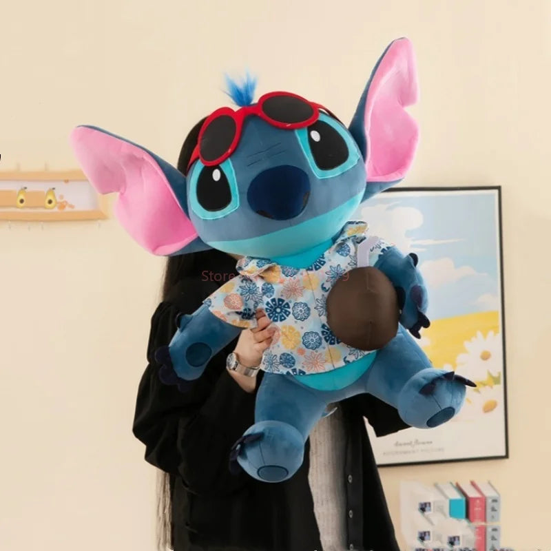 Hawaiian Stitch Stuffed Animal – Cute Cartoon Plush Doll Pillow for Children’s Room Decor