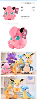 Original Pokemon Plush Toy Pikachu Snorlax Bulbasaur Gengar Kyogre Piplup Charizard Stuffed Toy Gift For Kids