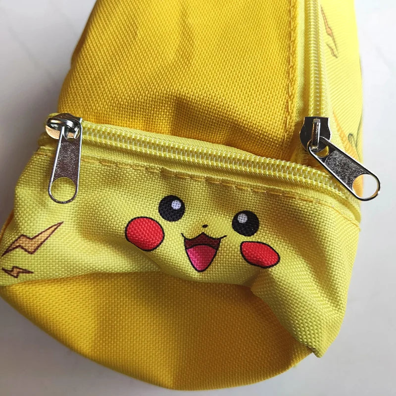 Pokemon GO Action Figure With Cartoon School Bag Figuras Toy Collection Pikachu Anime Figure Model Pokeball Doll Kids Child Gift