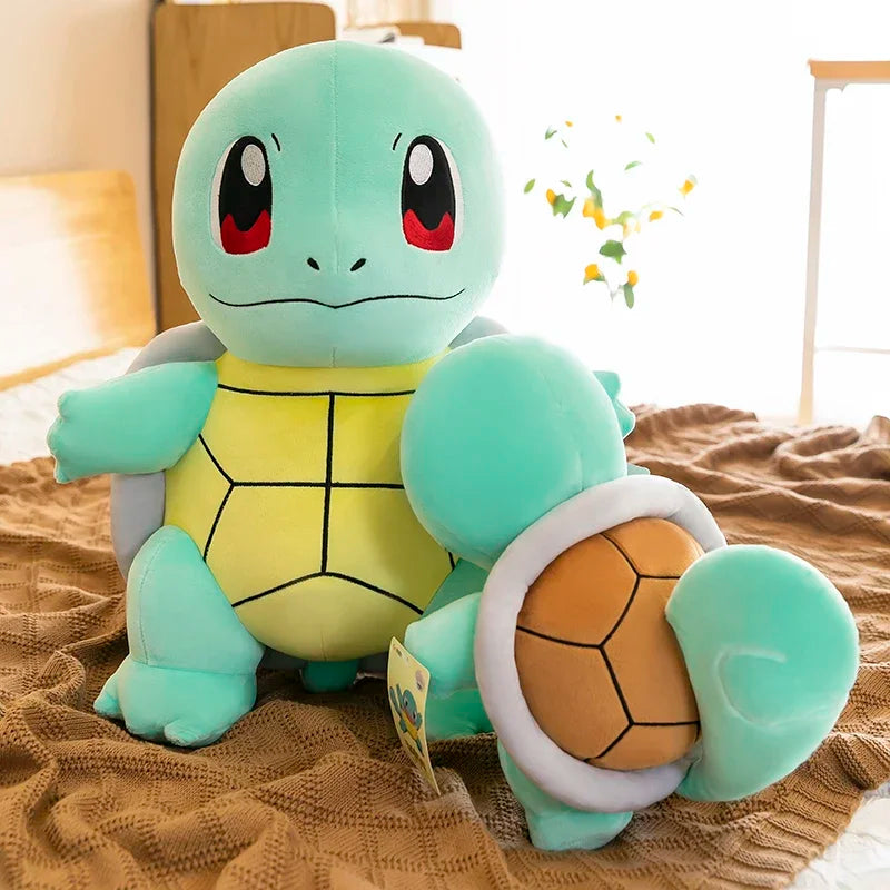 Squirtle Plush Doll Big Size Pokemon Plush Toys Kawaii Stuffed Toys Cute Turtle Pillow Christmas Gift Toys for Children