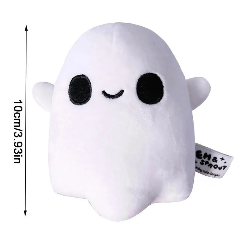 Cute Ghost Plush Doll Kawaii Stuffed Mini Ghost Halloween Plush Toys Soft White Ghost Toys For All Age Kids Xmas Halloween Gifts