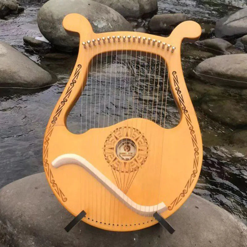 Niche Instruments Vintage Instrument Harp and Konghou Niche Simple and Portable Lyre Str