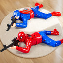Soldier Man Electric Toys Warrior Action Figures Crawling Soldier Shooting Gun For Kid Gift