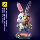 TOYLINX 1377PCS Mechanical Rabbit Building Blocks – Creative Assembled Rabbit Puzzle Toy Gifts