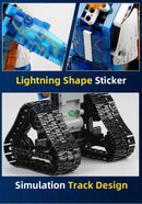 Technical Robot Toys Motorized With LED Building Blocks For Kids Christmas Gift