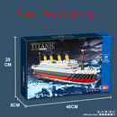 Titanic 4404PCS Building Blocks Cruise Ship Mini Assemble Bricks Model Toy Kit Desktop Decoration Holiday Gift for Kids