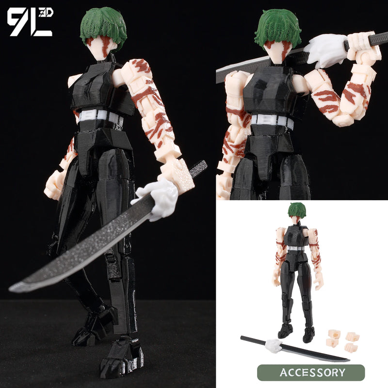 Jujutsu Kaisen 9L3D T13 Itadori Figure LUCKY13 Training Ver. JJK Titan13 Multi-Jointed Movable Dummy13 Stress Relief Toy Gift