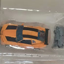 Transformation Toys Battle Damage Hornet Yellow Bee BMB H6001-3 AOYI SS49 Alloy Figure Action Model Deformation Robot Beetle Car