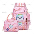 "Team Pup School Set – Cartoon Backpack Combo for Little Heroes"